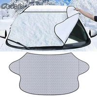 universal car snowwindshield cover magnetic windshield cover thicker sun shade protection cover sun blocker for suv