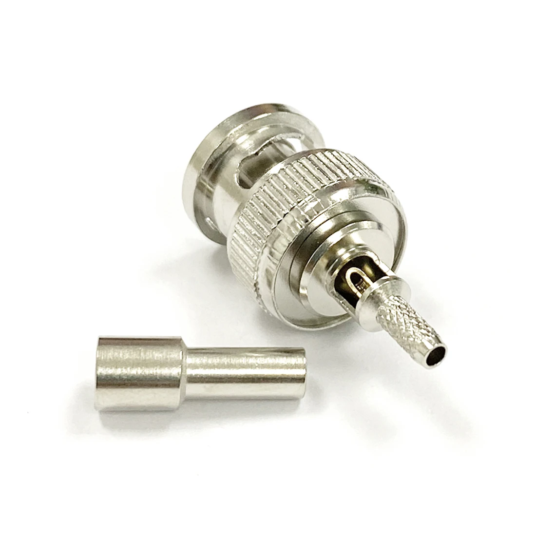 1 шт. Кабель BNC штекер RF коаксиальный преобразователь коннектор обжимной RG316 RG174