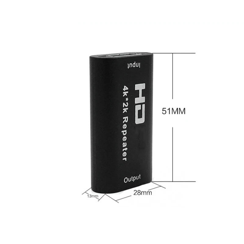 Мини HDMI совместимый расширитель ретранслятор 1080P 4K * 2K 3D Усилитель сигнала 4 95