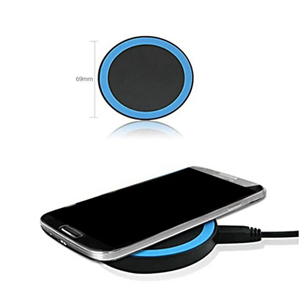 Беспроводное зарядное устройство для HTC Samsung S9 S8 Plus Xiaomi Huawei iPhone 12 Pro USB телефона