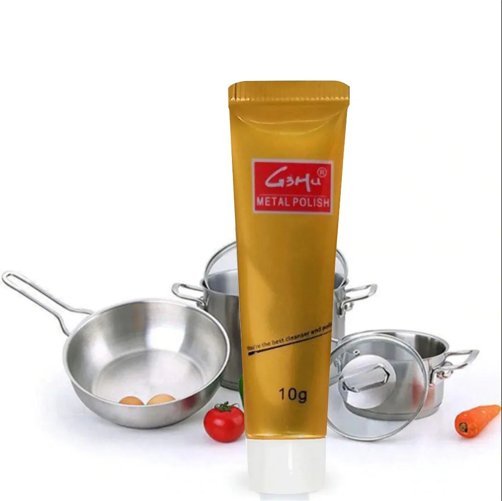 

Ultimate Metal Polish Cream Rust Remover Stainless Steel Ceramic Watch 1pc Kitchen Tableware Surface Oil Stain Cleaning