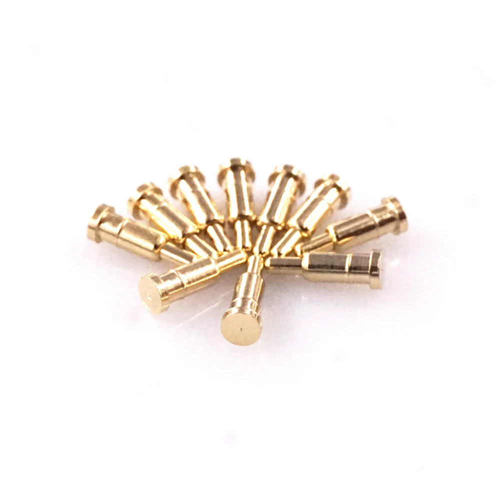 Подпружиненный разъем Pogo Pin 10 шт. 2 0 мм диаметр 6 высота SMT / SMD PCB латунная
