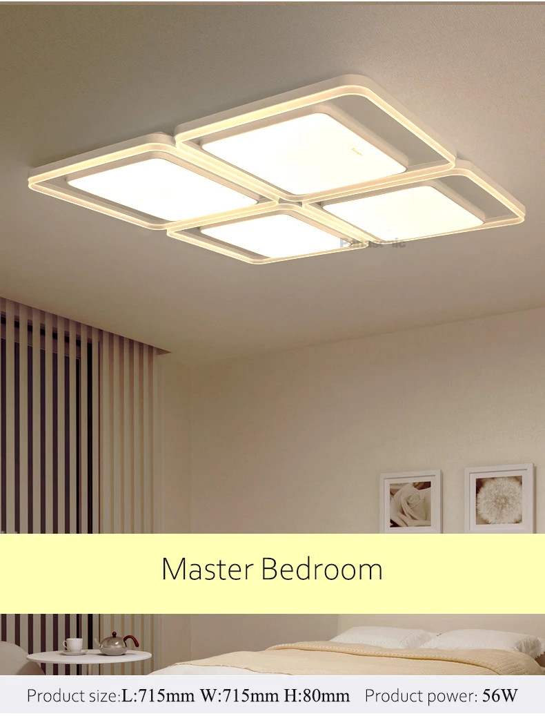 Panasonic современный светодиодный потолочный светильник с дистанционным