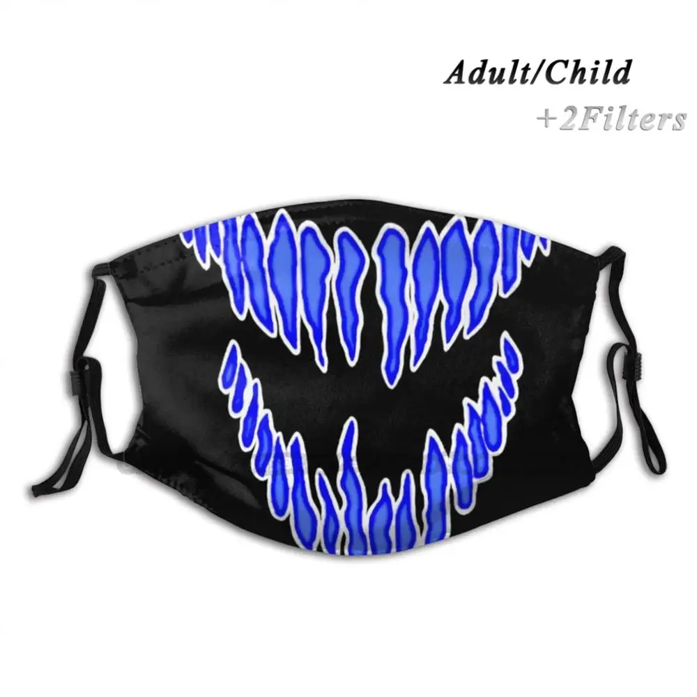 

Холодный Веном сток банды T пользовательский дизайн для детей взрослых Маска Анти-Пылевой фильтр печать смываемая маска для лица слив Веном...