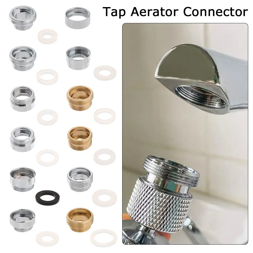 

Purifier Accessories Aerator Adapter Metal Water Saving Adaptor Outside Thread Kitchen Faucet Tap Aerator Connector