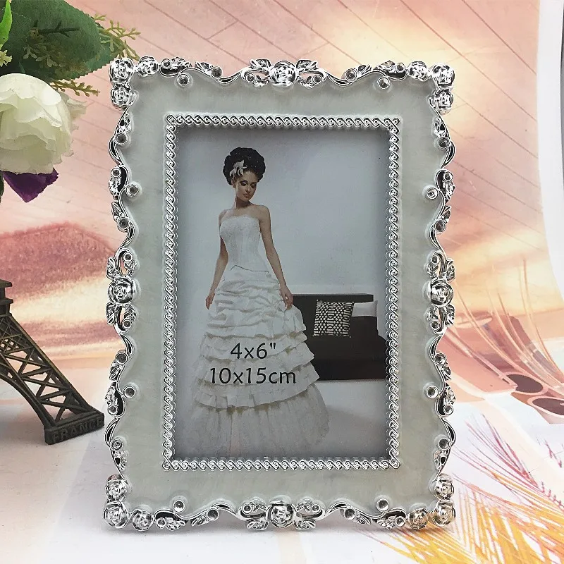 Европейская свадебная фоторамка размером 6 дюймов 7 10 стол из смолы рамка в