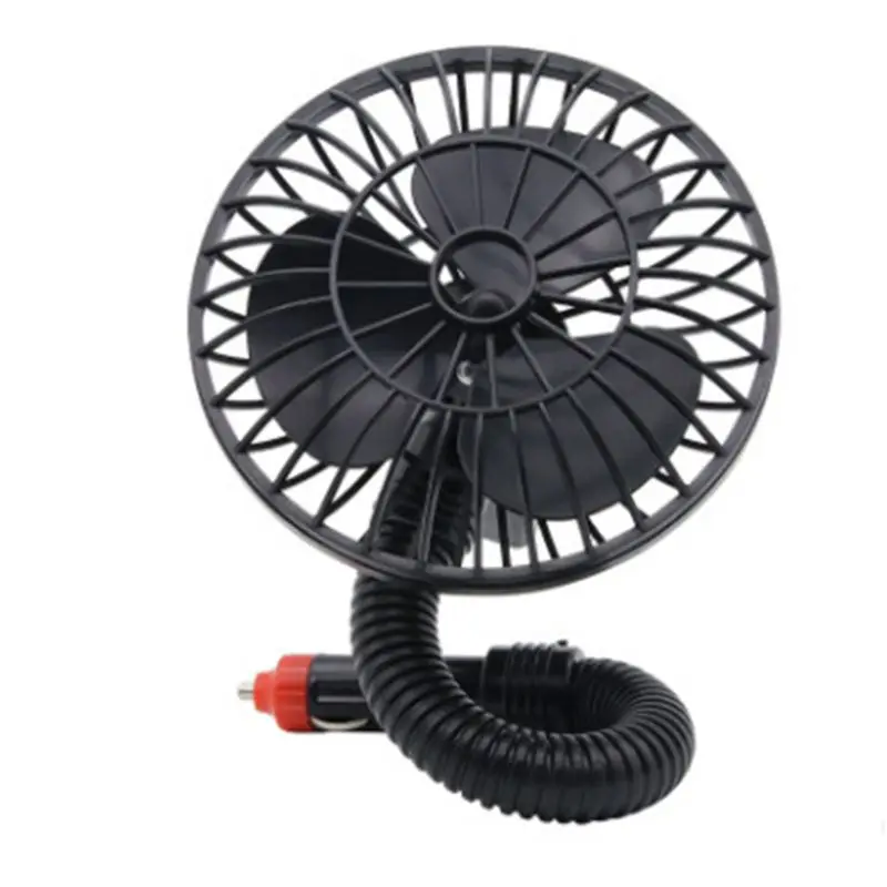 

12V Mini Car Fan Cigarette Lighter Caravan Boat Vehicle Cooler