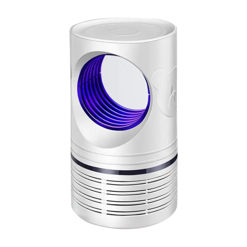 Белый Мини офис борьба с вредителями Светодиодная лампа USB перезарядка