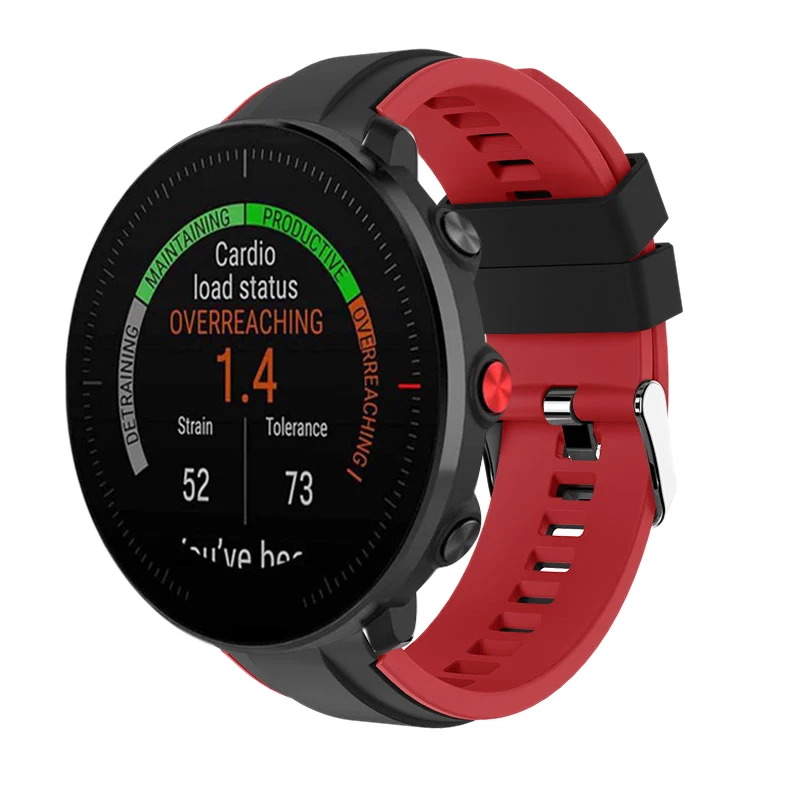 Силиконовый ремешок для смарт часов POLAR Vantage M на запястье аксессуары