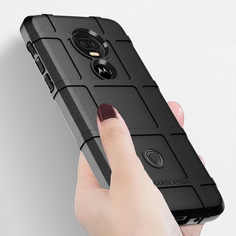 For Motorola Moto G7 G6 Power Plus Play EU US E6 Military protection Anti-fall Hard TPU Case T-Mobile Revvlry |