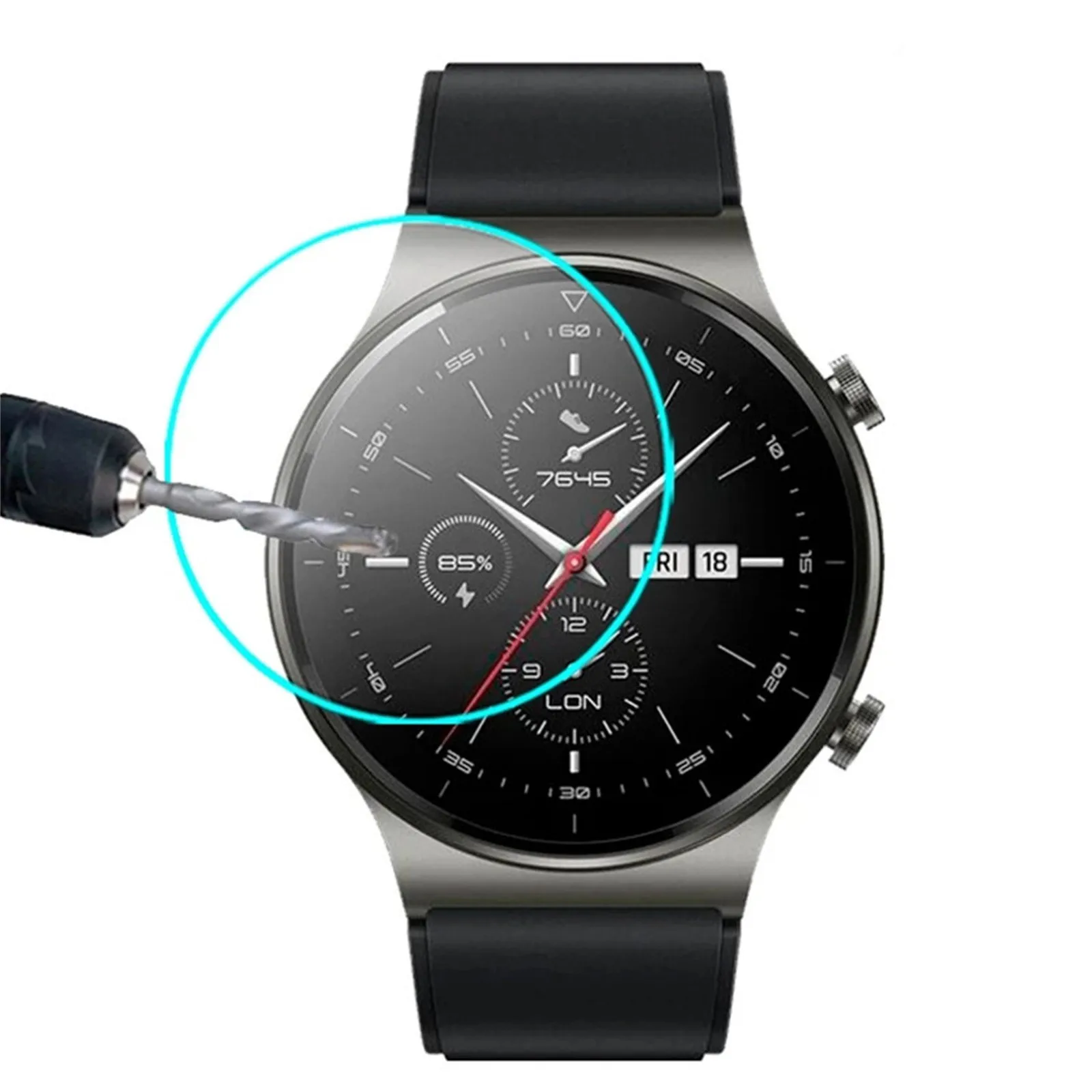 1/3/5 шт. Смарт часы из закаленного стекла Защитная пленка для Huawei Gt 2 Pro спортивные