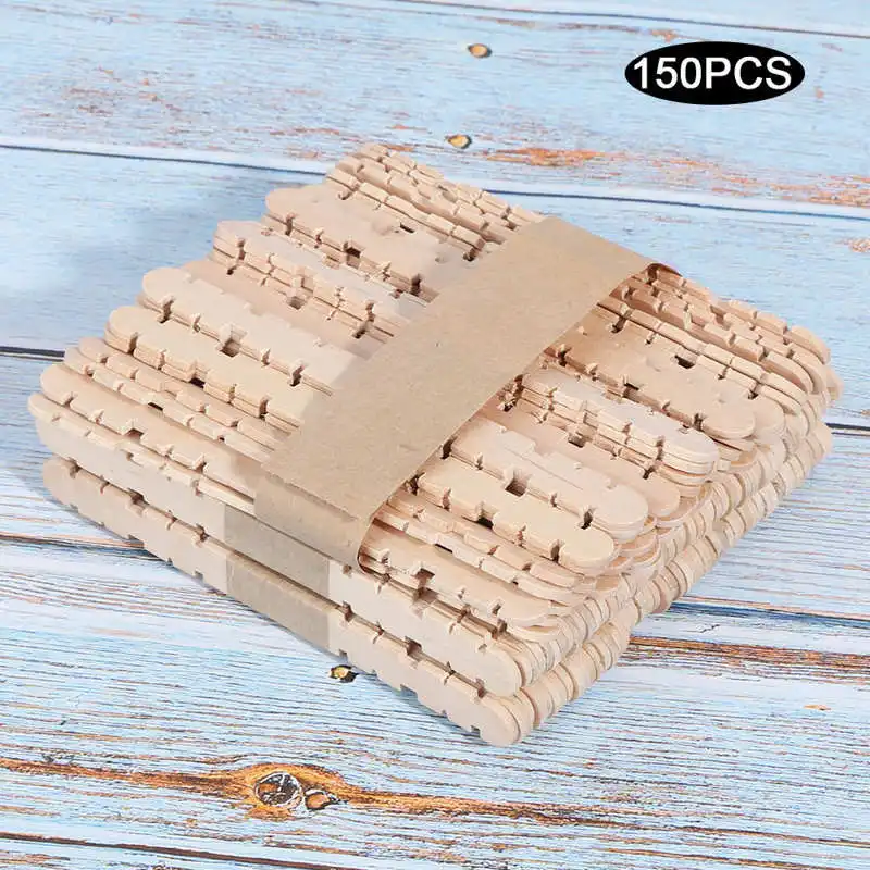 Палочки для мороженого палочки ручной работы деревянные картины домашнего