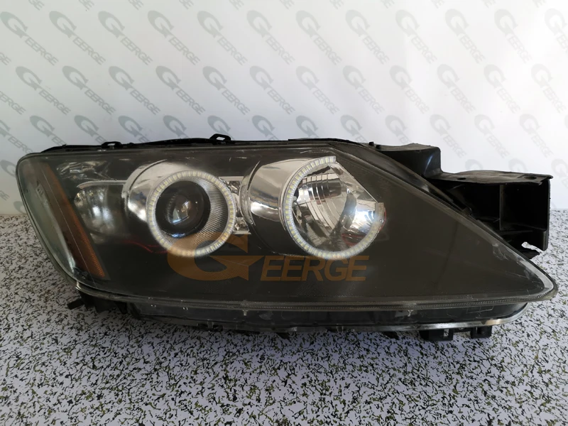 Excellent Ultra bright SMD LED Angel Eyes halo rings kit Day Light For Mazda cx7 cx 7 CX-7 2006 2007 2008 2009 2010 2011 2012 | Автомобили