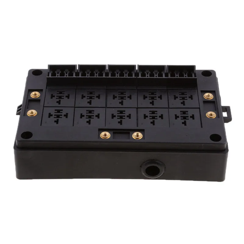 Новый автомобиль лезвие держатель предохранителя релейный разъём Black Box 18 способ