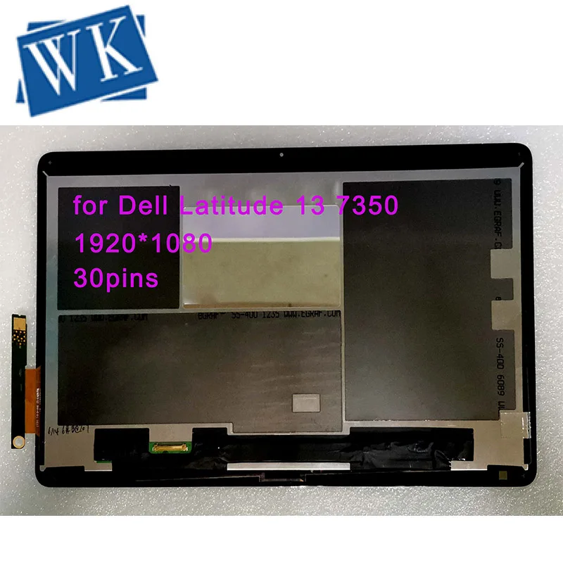 Для Dell Latitude 13 7350 DP/N 0308X0 3 &quotIPS сенсорный ЖК светодиодный экран в сборе LTN133HL02 LQ133M1JW03