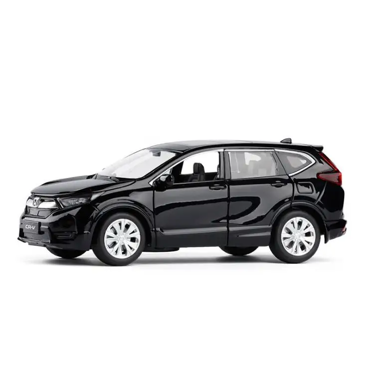 Honda crv модель автомобиля 1:32 Масштаб оттяните назад honda CRV сплав автомобиль 6