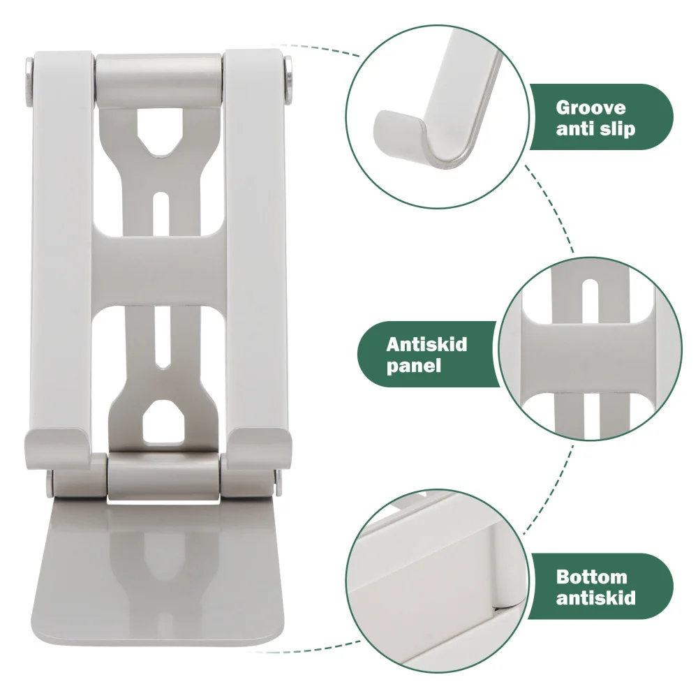 

1pc Foldable Phone Holder Desktop Tablet Storage Stand Multifunction Mount