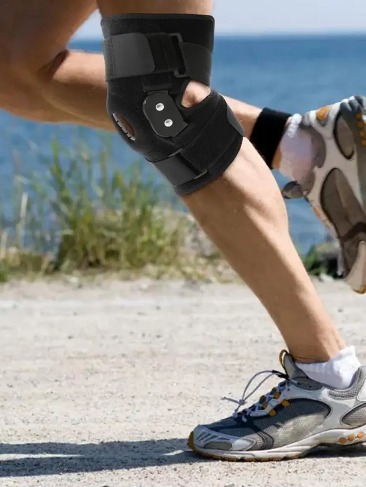 

Фиксатор коленного сустава, стабилизатор для йоги, бега, велоспорта, походов