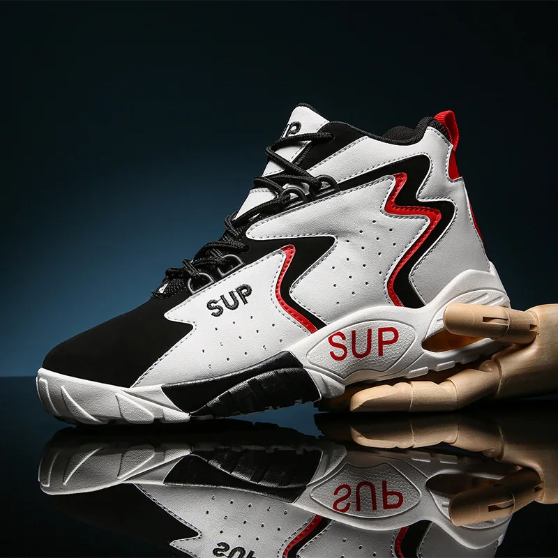 

Новинка осени 2019, Баскетбольная обувь с высоким верхом, обувь с воздушной подушкой, молодежная Студенческая спортивная обувь, Корейская обу...