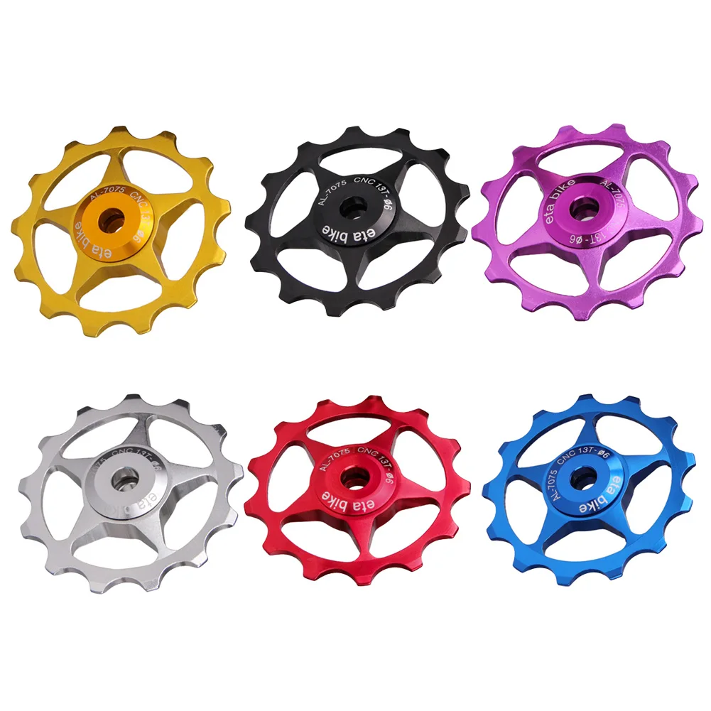 

Mountain Bicycle guide wheel Bike Pulley Dial 13T Bearing High quality