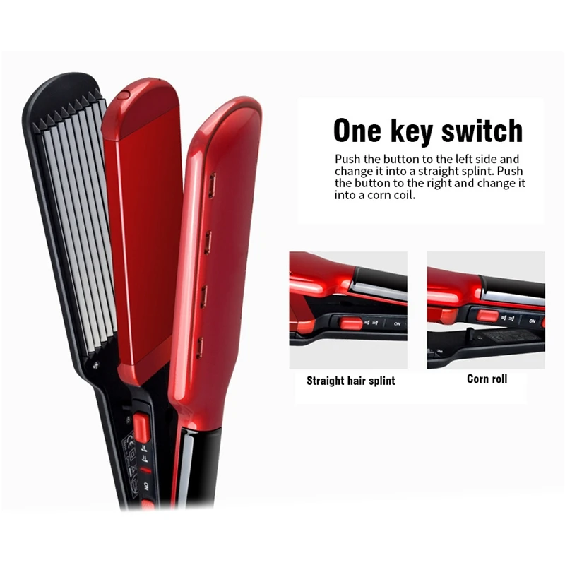 3 в 1 шина для волос выпрямитель вьющихся многофункциональные электрические