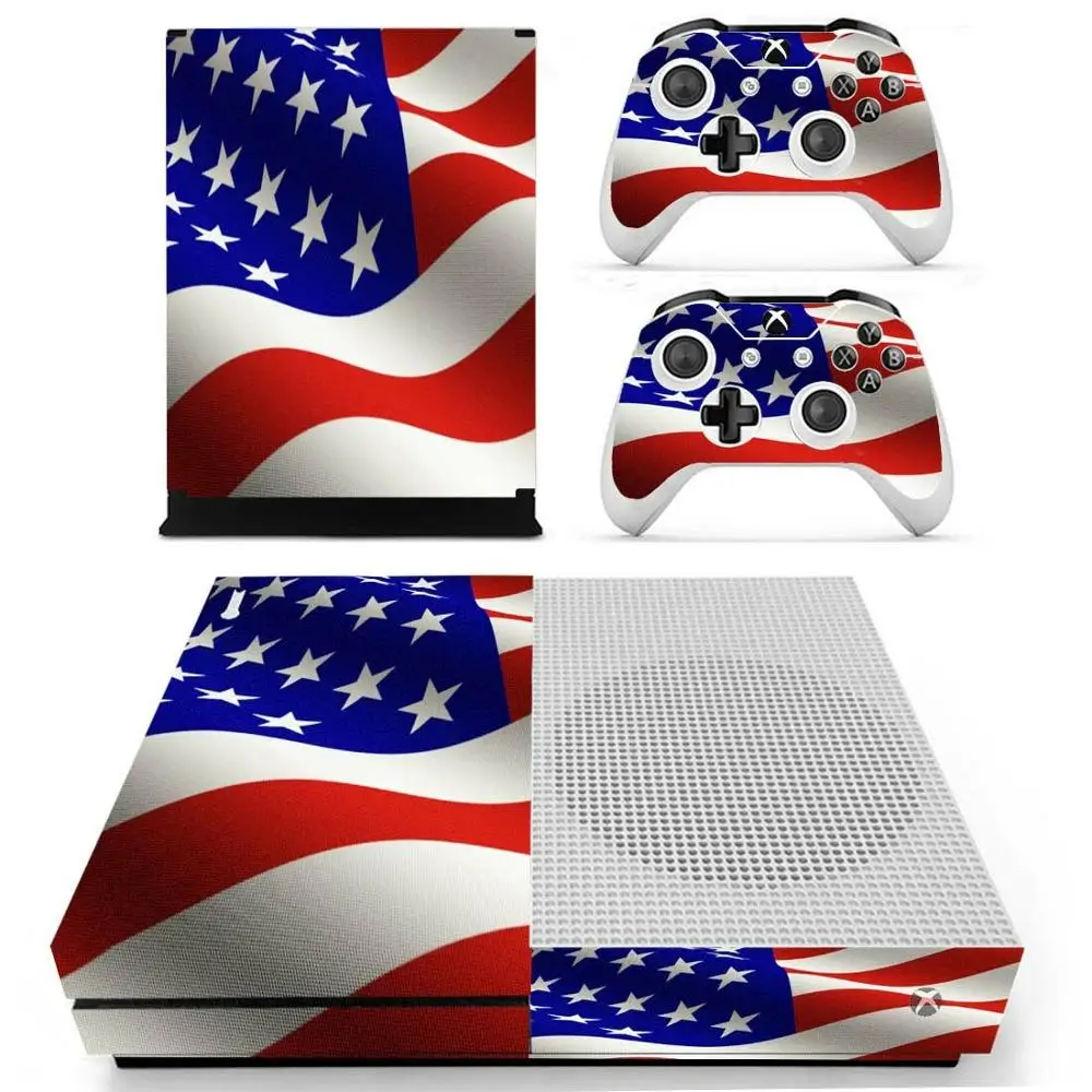 Американский национальный флаг США Наклейка Обложка для консоли Xbox One S и