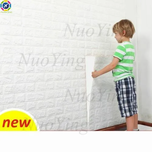 Hot Sale 3D brick pattern wall stickers TV background living room self-adhesive waterproof group | Дом и сад
