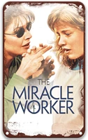 the miracle worker 1962 tin signs vintage movies fashion for man office outdoors party room 8x12 inches