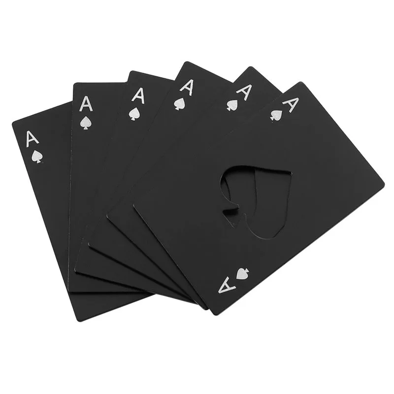 Новый стильный покер игральные карты Ace of Spades Бар Инструмент газировка пиво