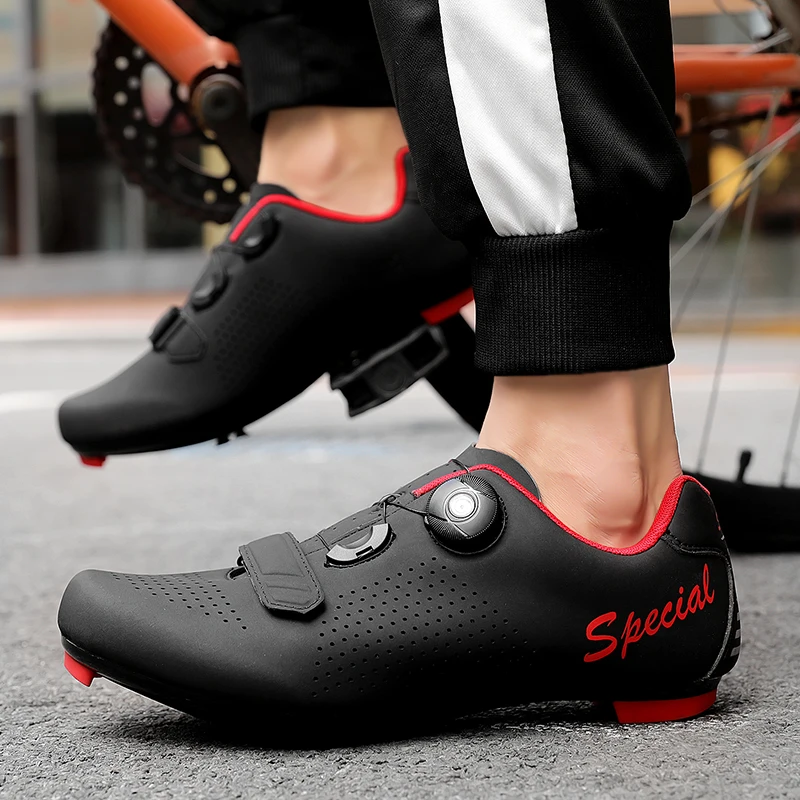

Men Road Cycling Shoes New Professional Racing Bike Self-locking Sapatilha Ciclismo MTB Shoes Original Women Bicycle Sneakers