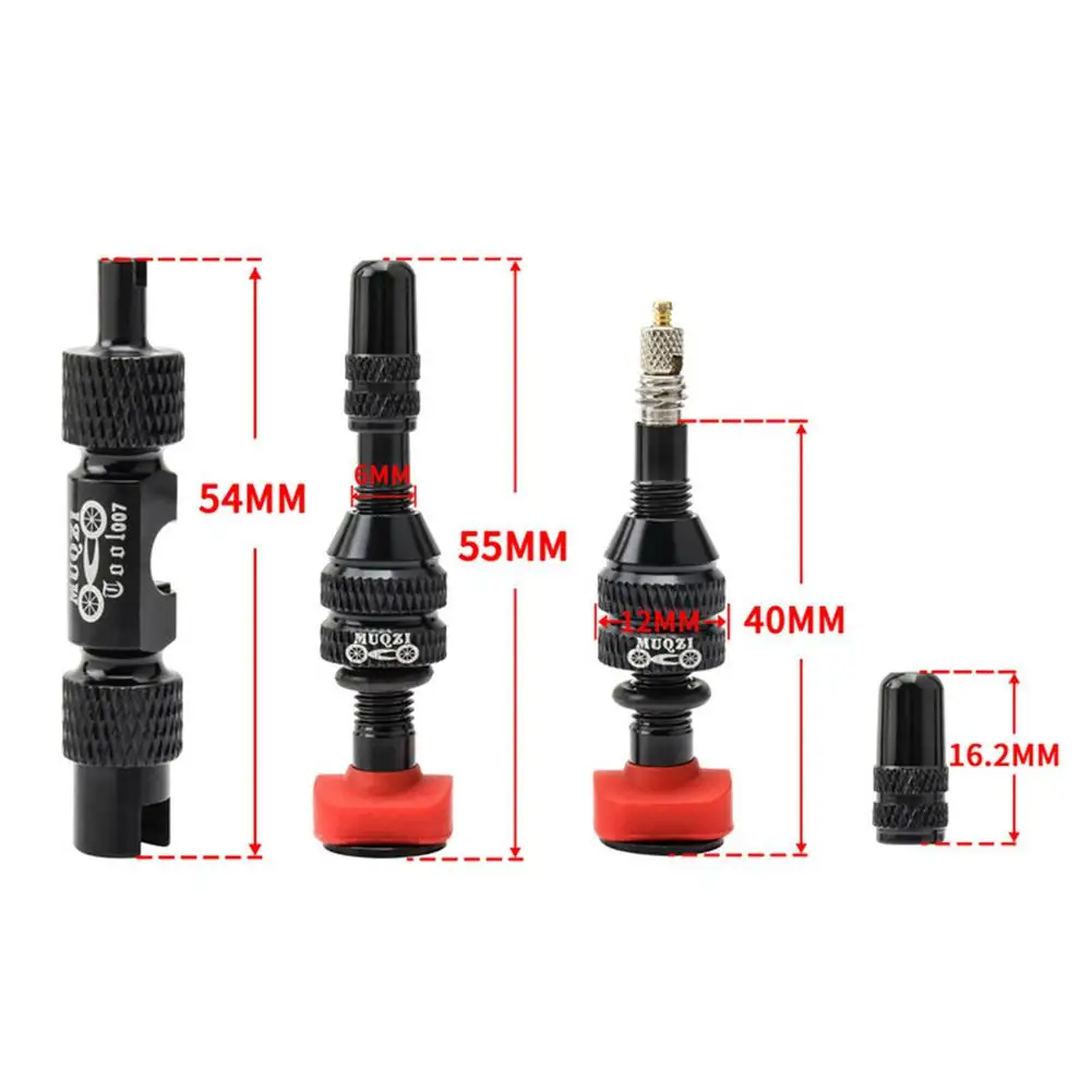 

Bicycle Tire Repair Accessories Kit With French Tubeless Tyre Valve Multi-tool And Tubeless Tyre Pad