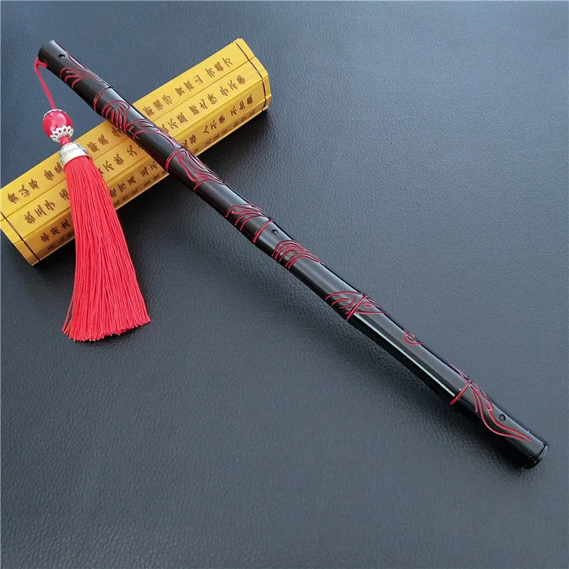 

Magic road the Chen Qing with the same keychains ghost flute Wei key chain at will avoid dust sword alloy weapons model key ring