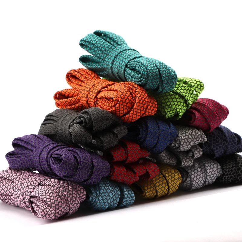 1Pair Reflective Flat Shoelaces Fluorescent Sneaker Shoestrings Sports Shoelace Running Shoes lace Adult children Shoelaces