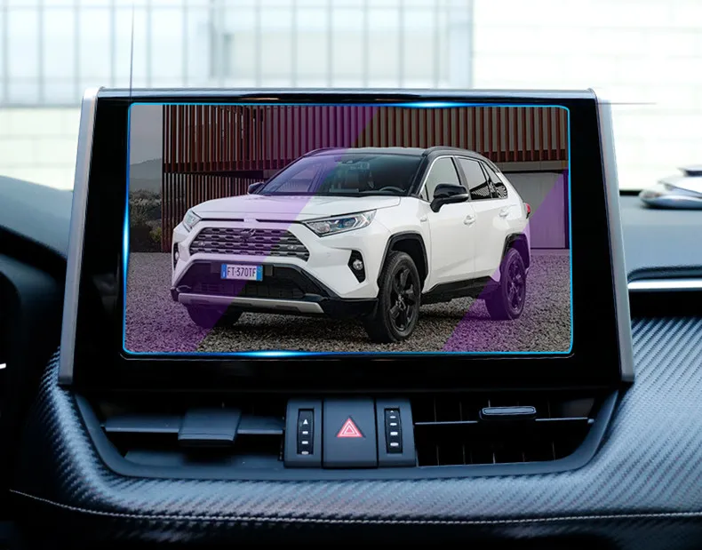 

Accessories For Toyota RAV4 RAV 4 2019 2020 Car GPS Navigation Tempered Glass Screen Protector Steel Protective Film