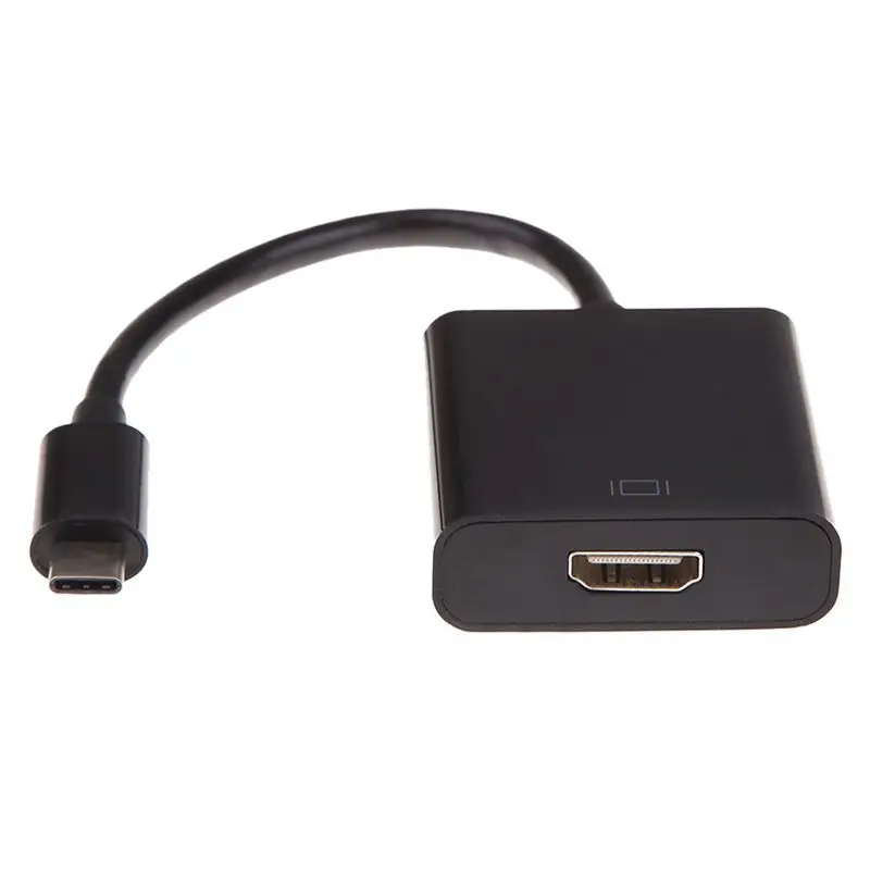 Тип Type C USB 3 1 мужчина к HDMI Женский Кабель адаптер 1080P видео конвертер для Chrombook