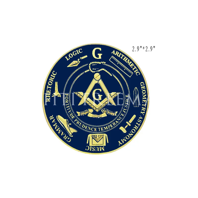 Металлический значок для автомобиля грузовика мотоцикла 3 дюйма