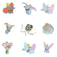 disney dumbo lapel pin creative design accessories jewelry acrylic resin childrens party lapel pin jewelry for friends