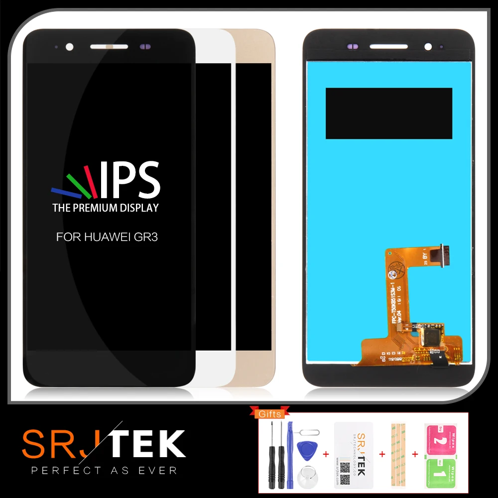 SRJTEK для Huawei Gr3 замена экрана Tag L21 LCD TAG L22 L03 L01 L13 в сборе рамка|Экраны мобильных