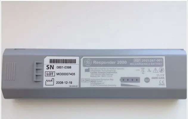 

Replace the battery cell for the GE Responder 2000 battery and activate it