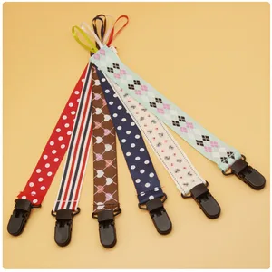 Ремень для соски, держатель для прорезывателя соски, зажим для соски, цепочка с забавным мультяшным рисунком, зажим для пустышки для ребенка, цепочка для соски M0090