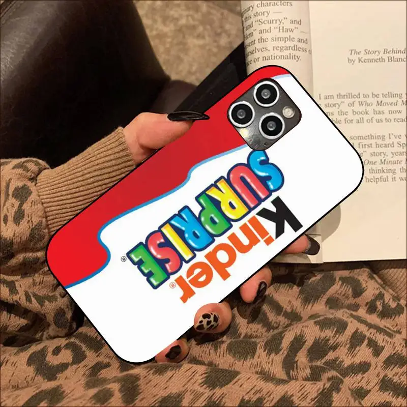 

Hot fun egg kinder joy Surprise Phone Case for iPhone 8 7 6S Plus X 5S SE 2020 XR 11 12 mini pro XS MAX