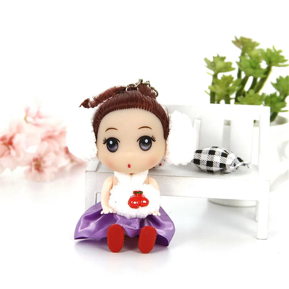 

12cm Mini Cute Ear Phone Confused Doll Best Toy Doll Gift For Girl