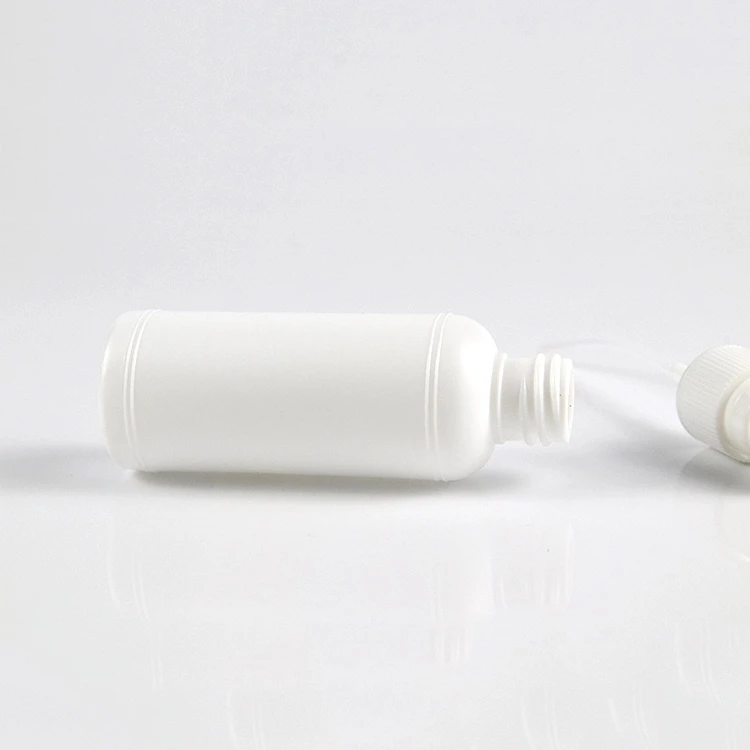 Бесплатная доставка 50 комплектов пустая круглая белая мл косметическая бутылка