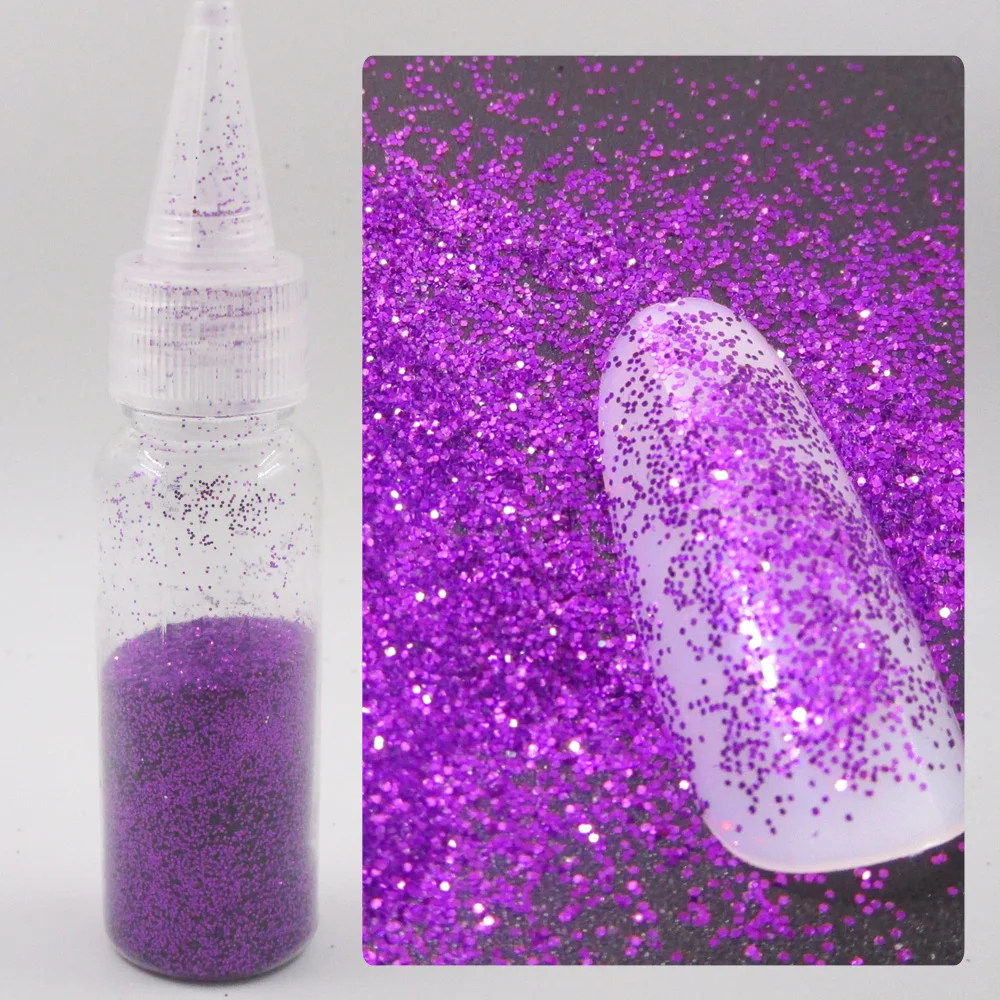 Блеск для ногтей Bittb 1 бутылка блестящий порошок серебристые золотистые блестки