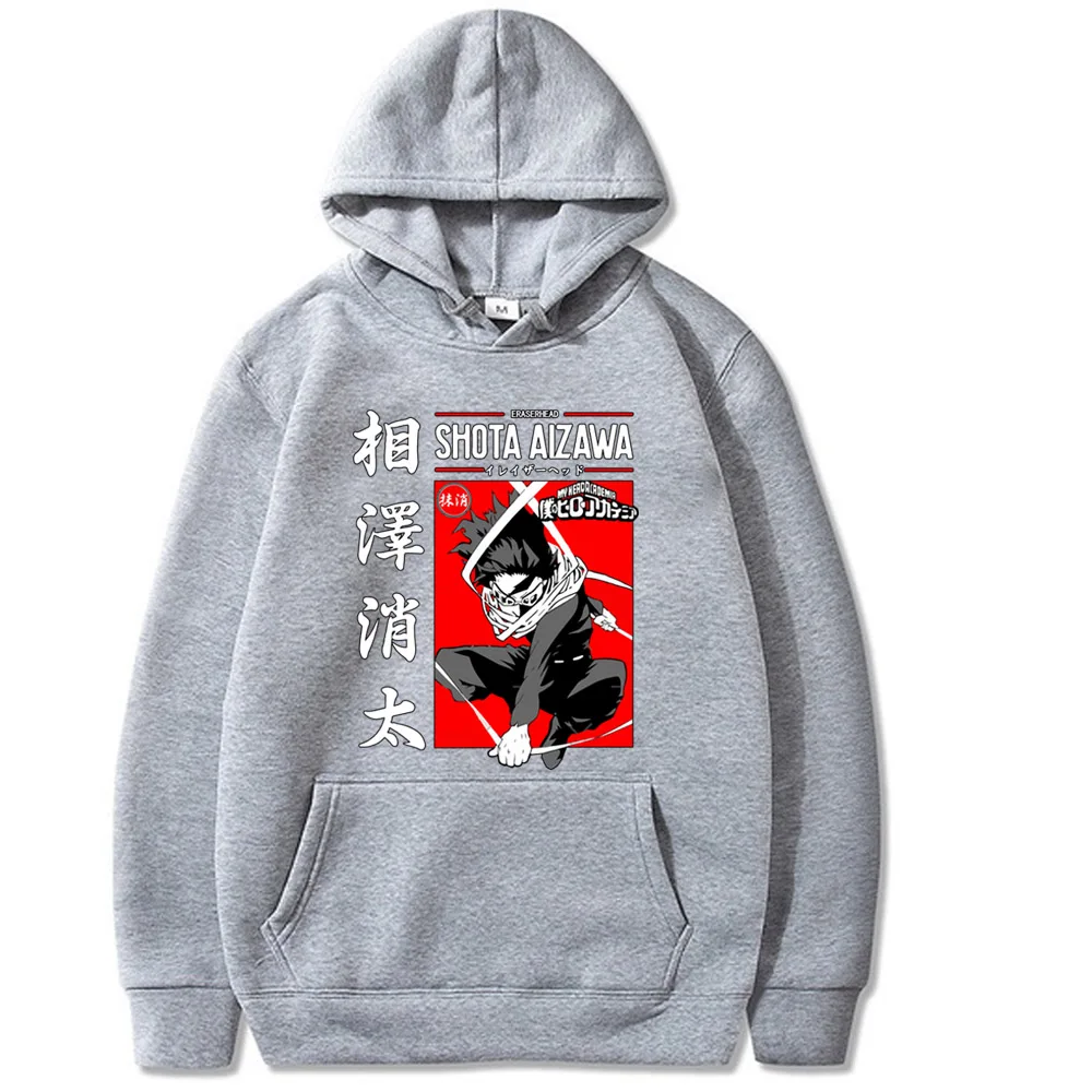 

My Hero Academia Aizawa Shota Printed Men/women Hoodie Long Sleeve Sweatshirt
