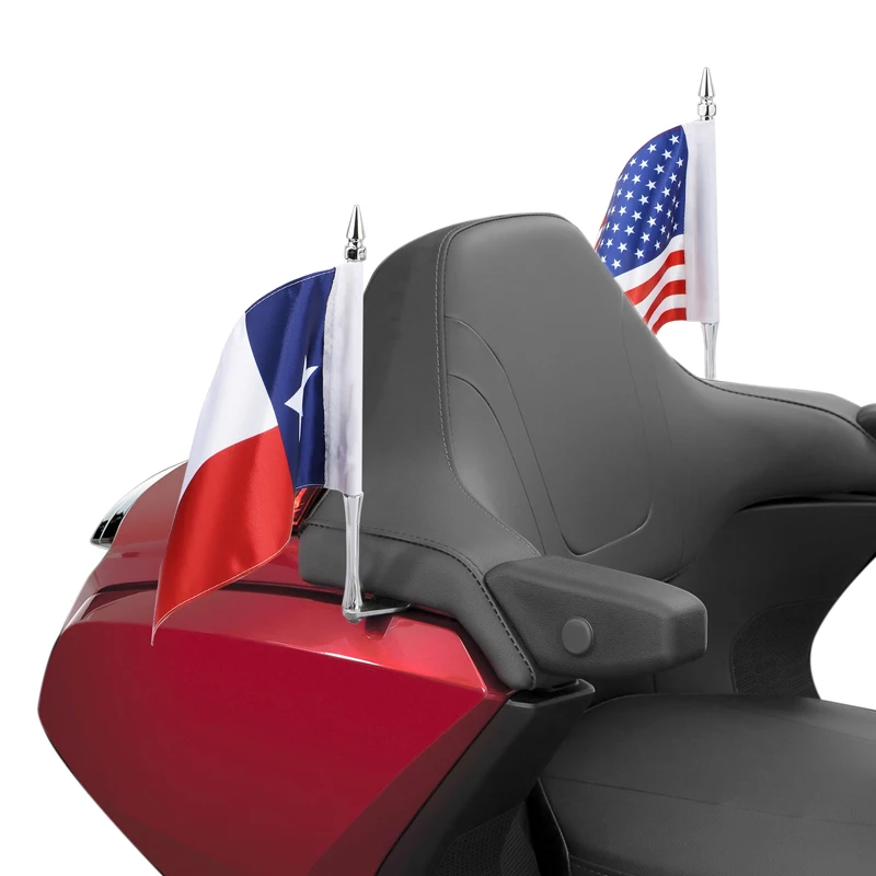 Для мотоцикла Honda Gold Wing GL1800 2018-2021 чемодан Qishan флагшток индивидуальный новый