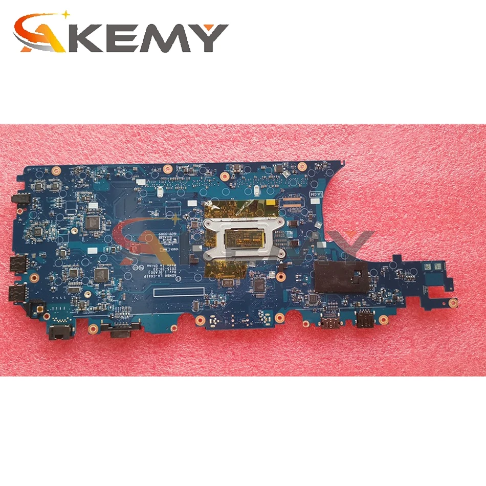 Akemy I3 6100U для Dell Latitude E5570 Материнская плата ноутбука ADM80 LA C641P материнская CN 0V4RYF V4RYF