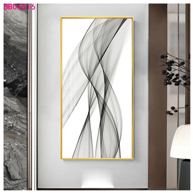

Abstract Color Block Graffiti And Lines Combination Canvas Painting Nordic Art Poster Prints Wall Picture For Living Room Decor