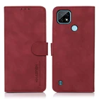 Кожаный чехол-книжка с магнитом для OPPO Realme C25y, 2021 дюйма