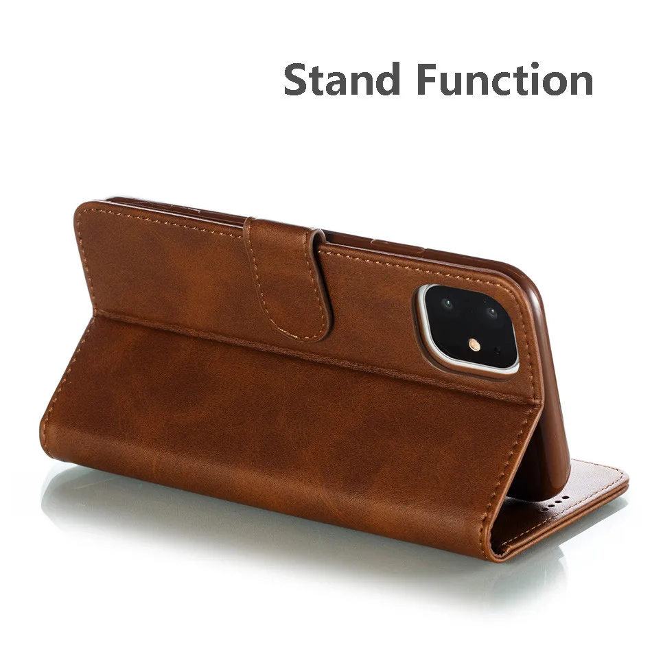 Micgita Retro Leather Case For iphone 11 Pro Xs Max Xr 8 Plus 5 SE Photo Frame Flip Wallet 7 6S 5S | Мобильные телефоны и